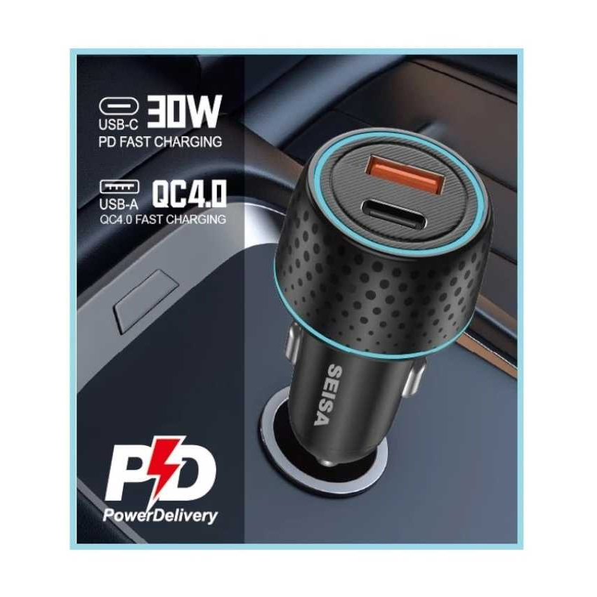 Cargador Para Auto Usb Seisa Sm-Fs448